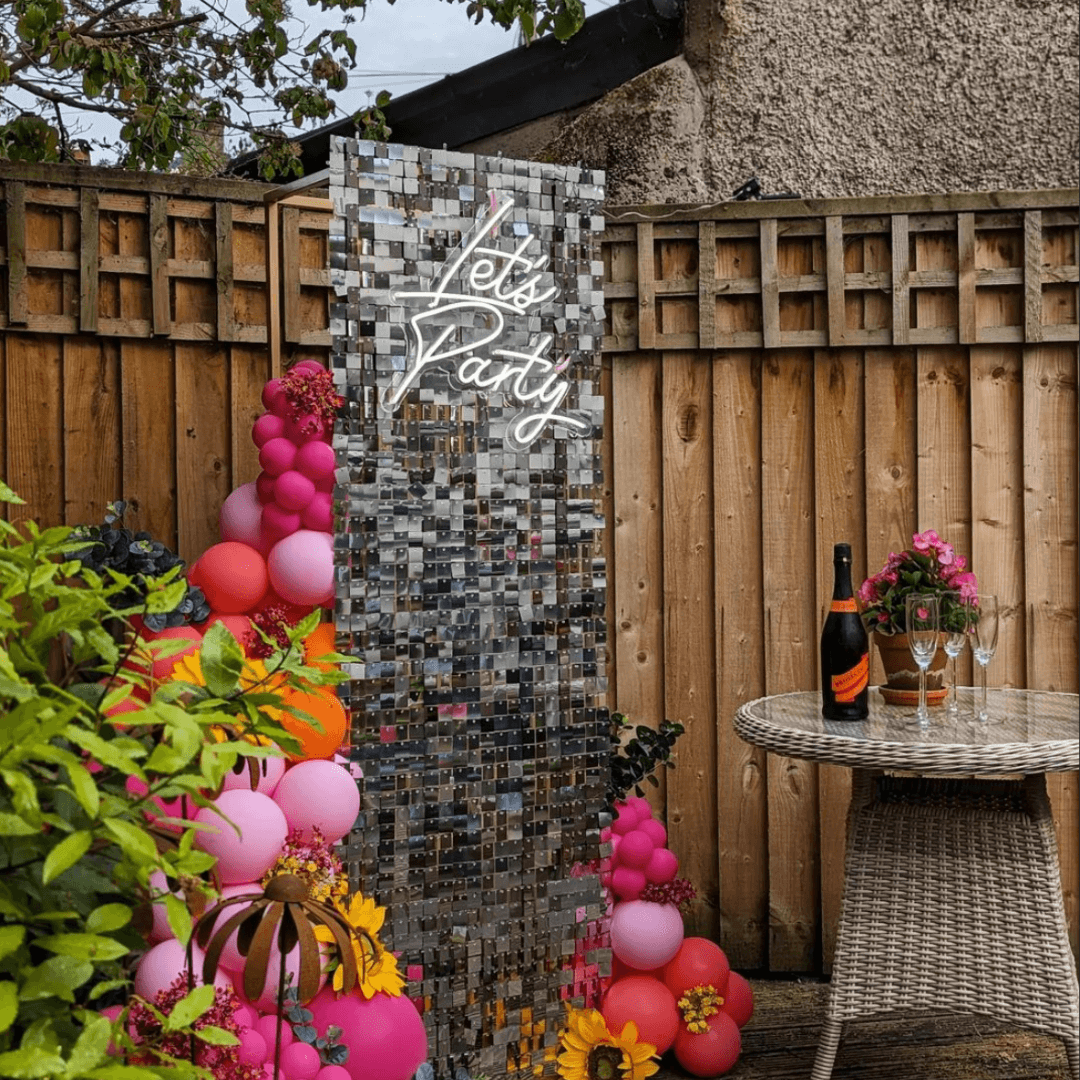 Let's Party LED Neon Sign