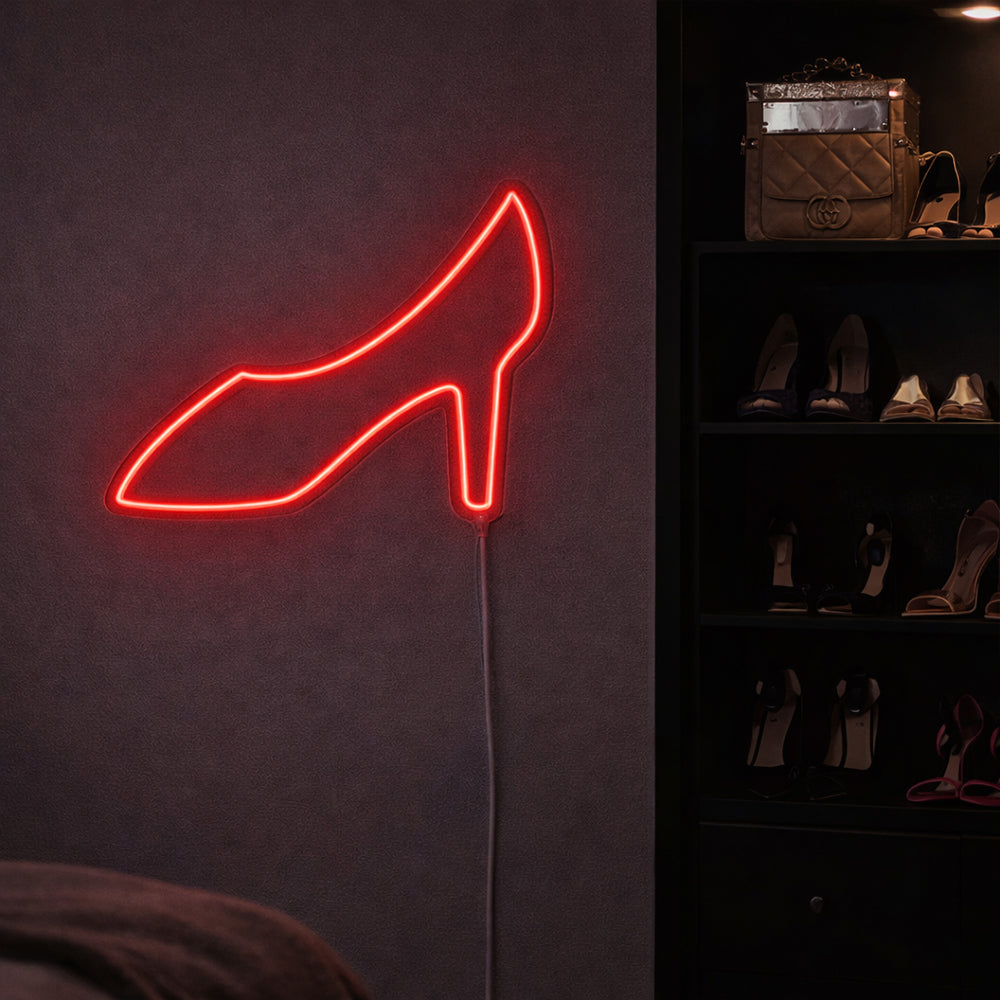 Heels LED Neon Sign - Planet Neon Made in London Neon Signs