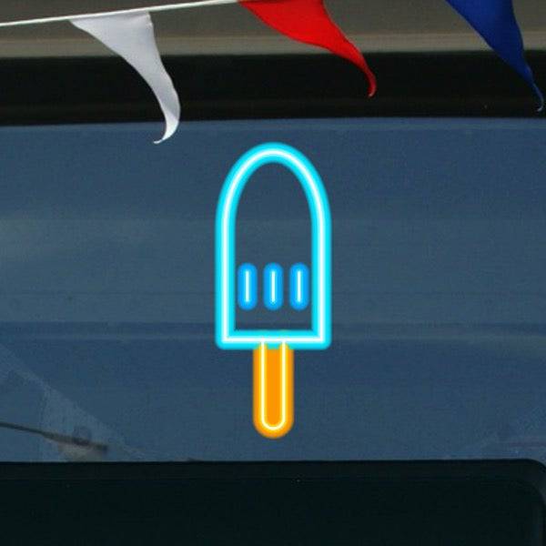 Ice Lolly LED Neon Sign - Made in London Food Restaurants Neon Signs - Planet Neon