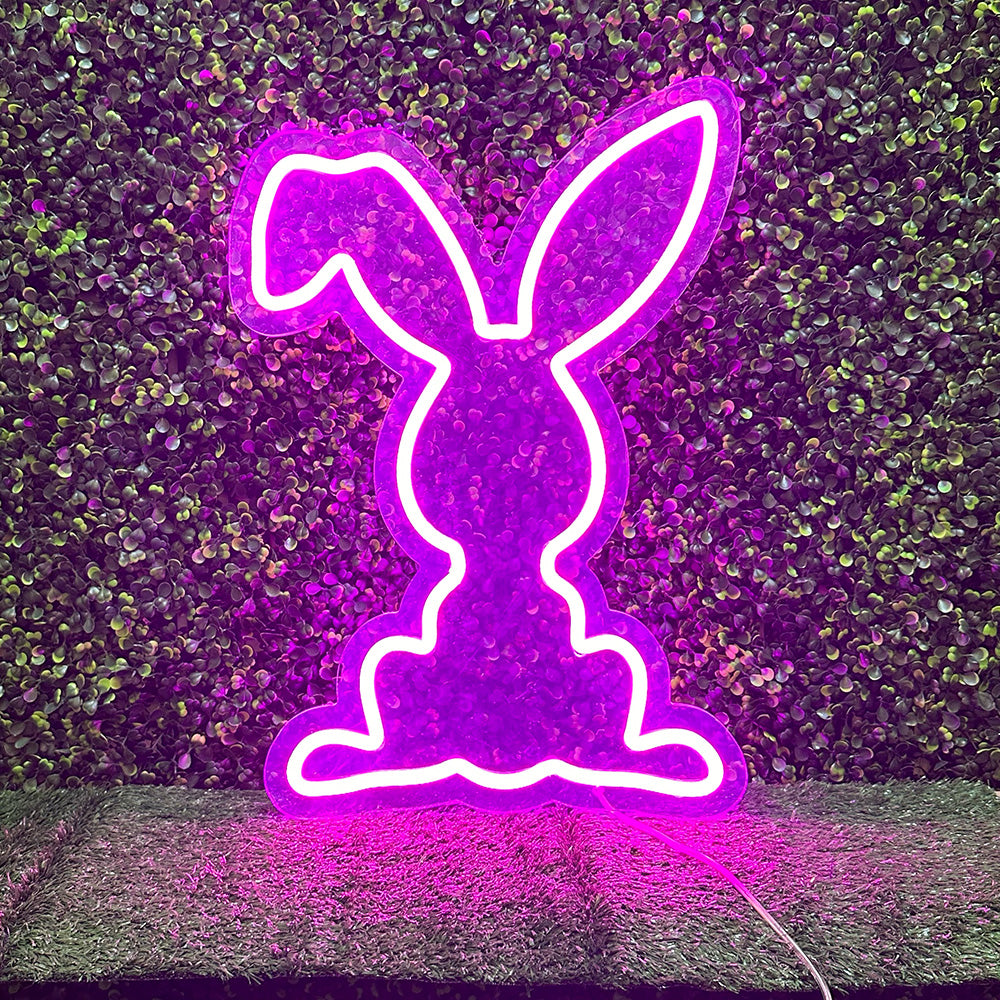 Easter Bunny LED Neon Sign - Planet Neon Made in London Neon Signs