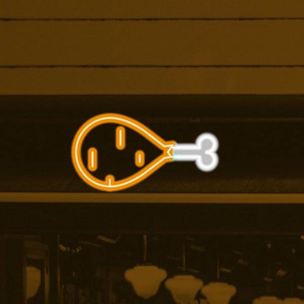 Chicken Thighs LED Neon Sign - Planet Neon