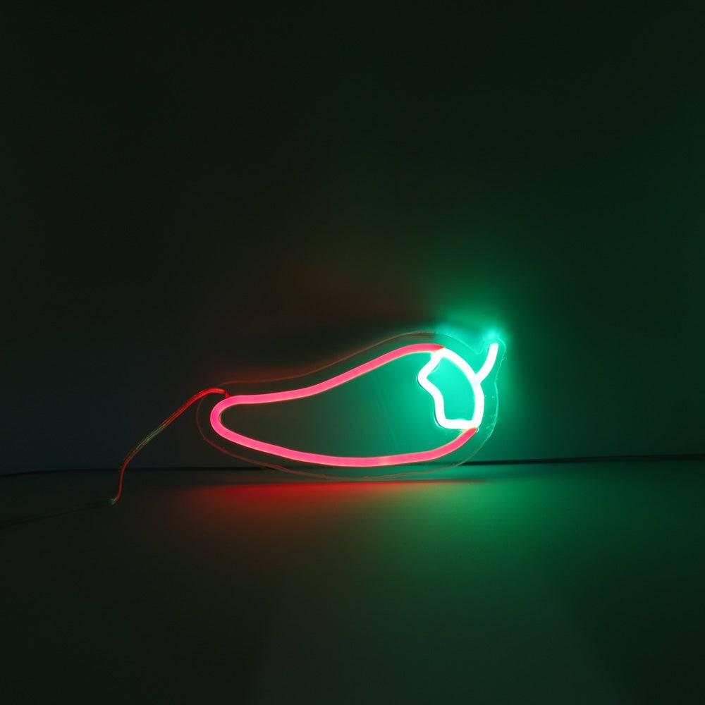 Chilli Pepper LED Neon Sign - Made in London Food Restaurants Neon Signs - Planet Neon