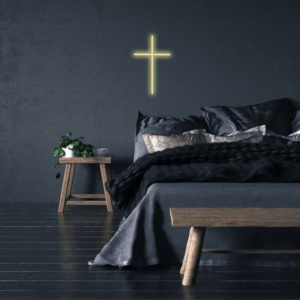 Christian Cross LED Neon Sign - Planet Neon