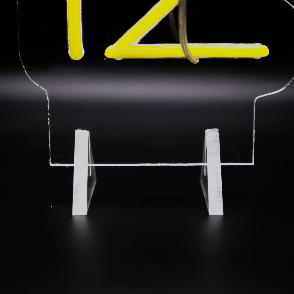 Freistehendes Tisch-Neonschild – Planet Neon