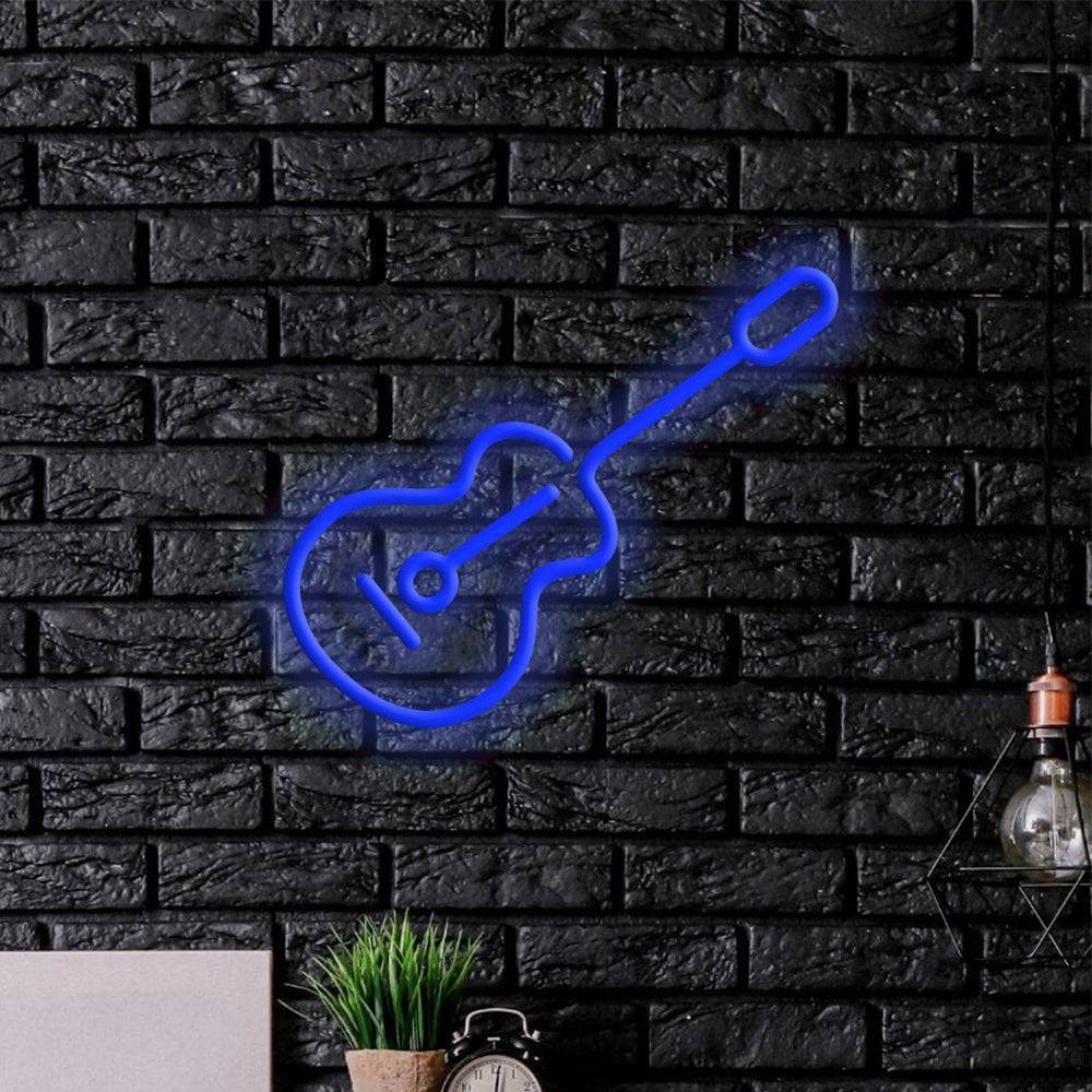Guitar LED Neon Sign - Planet Neon Made in London Neon Signs - Planet Neon