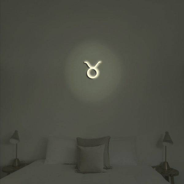 Taurus LED Neon Sign - Made in London Zodiac Neon Signs - Planet Neon
